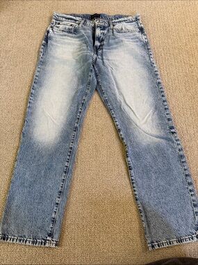 Lucky Brand Light Wash Straight Jeans - Light Blue